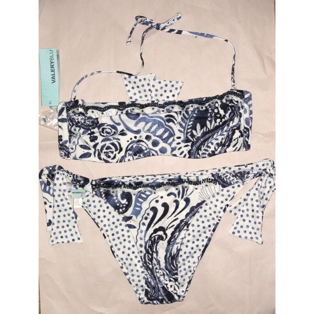Valery Blu Paisley Bikini